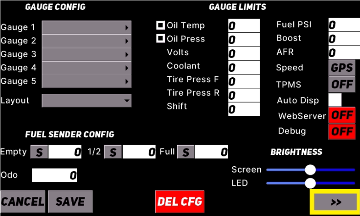 Pro Edition LED Configuration - NexGenEFI, LLC - Data Visualization for ...