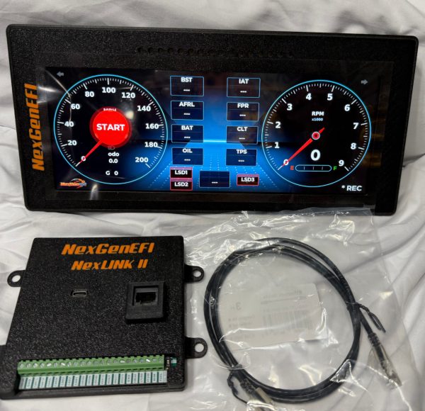NeX10 10.3 inch ultrawide digital dash